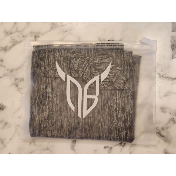 Gray Multifunctional Neck Gaiter Scarf Outdoor Activities Balaclava Ear Loops - Picture 1 of 4